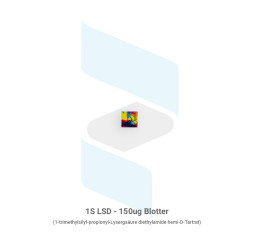 1S LSD - 150ug Blotter - 1 Stück - Pablo