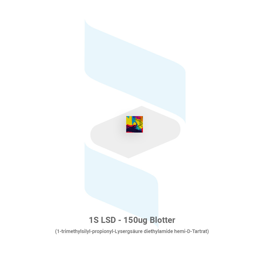 1S LSD - 150ug Blotter - 1 Stück - Pablo