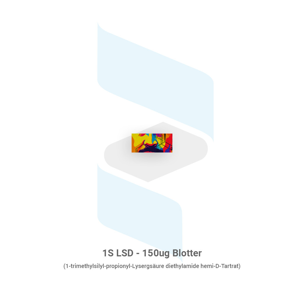 1S LSD - 150ug Blotter - 2 Stück - Pablo