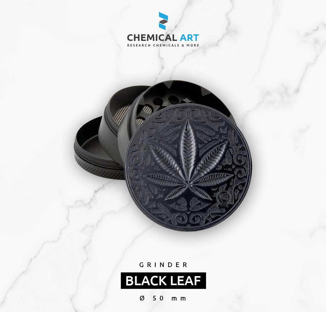 Grinder Black Leaf 50mm