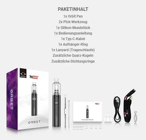 Vape Pen Packungsinhalt