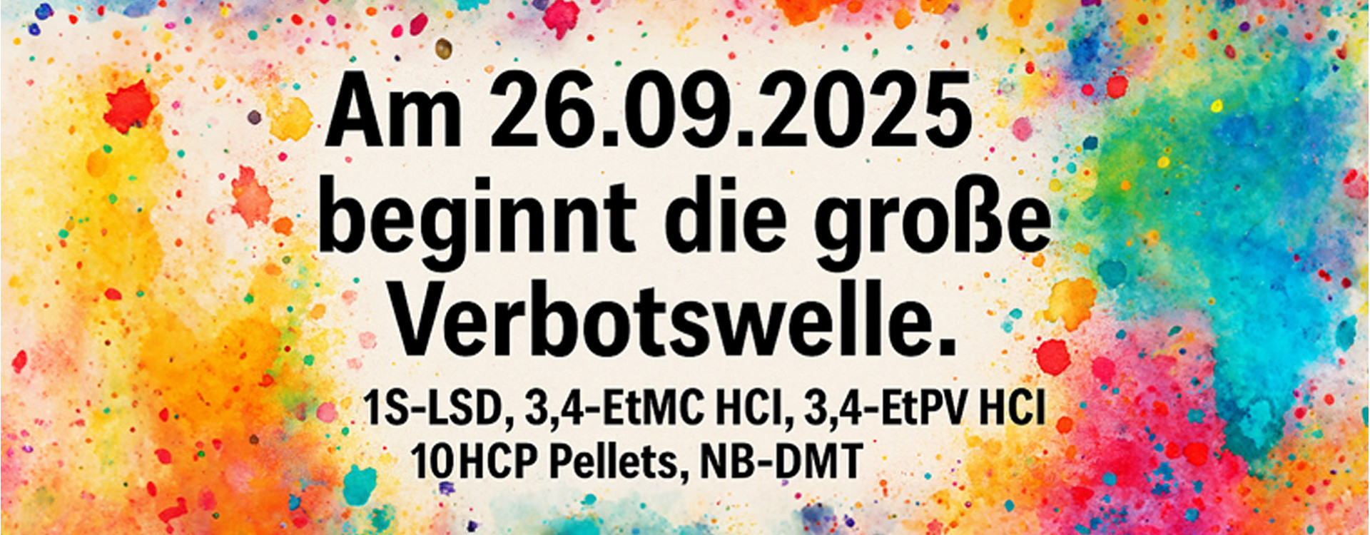 Die große Verbotswelle ab dem 26.09.2025